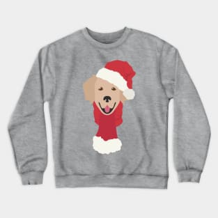 Golden Retriever Christmas Dog Crewneck Sweatshirt